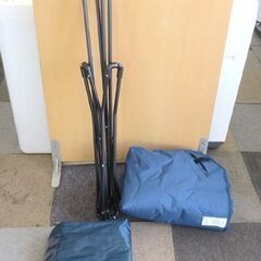 ニトリ バタフライチェア 折りたたみ椅子 NV NSU ネイビー NITORI アウトドア品 ふんわり包み込まれるような座り地 札幌 北20条店の画像
