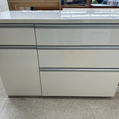 ★ジモティ割あり★TJ11764  キッチンカウンター 白 H8...