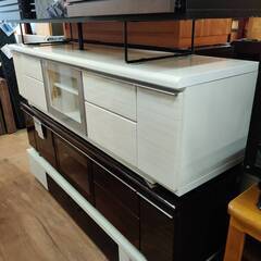 【愛品倶楽部柏店】NITORI ニトリ フラップ扉 ワイドローボ...