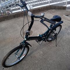 【受付停止】【美品】20インチ 折りたたみ 自転車 キャプテンス...