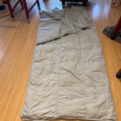 薄がけ布団　約200cm  x 200cm
