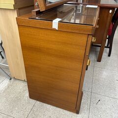 ★ジモティ割あり★TJ11770  ドレッサー 茶 H150×D45×W800 クリーニング済みの画像