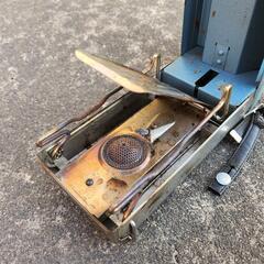 レトロキャンプ用品シングルバーナー(取引中)の画像