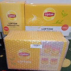 ☆リプトン　ティーカップ&保冷温ポット&グラスセット☆