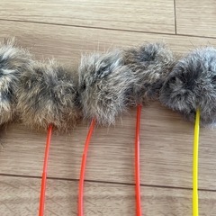 新品未使用猫じゃらしまとめて11本猫用おもちゃの画像