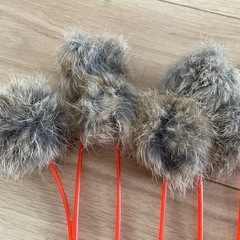 新品未使用猫じゃらしまとめて11本猫用おもちゃの画像