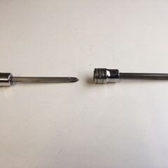 2本セット　Snap-on/スナップオン　3/8 ロングソケット（PHILLIPS 2/FP24E）　・　3/8 トルクス ソケット（T30/FTXL 30E）の画像