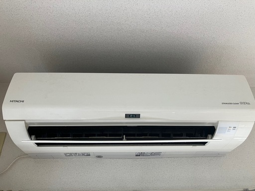 【美品】HITACHI 日立 ルームエアコン一式 白くまくん 10畳用 空調 Amazon | [商品配送のみ] 日立 HITACHI ルームエアコン 白く
