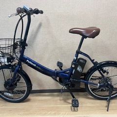 PELTECH(ペルテック) 折りたたみ電動自転車 バッテリー ...