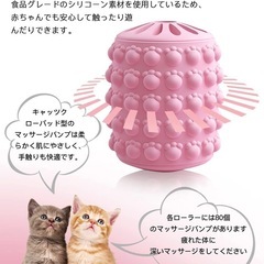 【2218円】足痩せ マッサージローラー🐾🐈デザインの画像