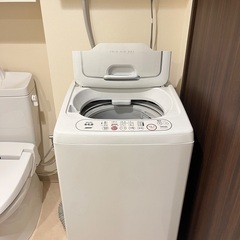 洗濯機　0円でお譲りします！【～5/31土〆】の画像