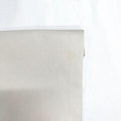 名古屋帯　変わり立涌　幾何学模様　モノトーン　着物　112tの画像