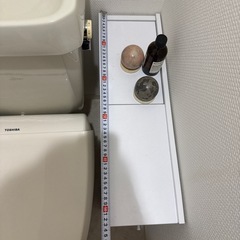 トイレ横収納の画像