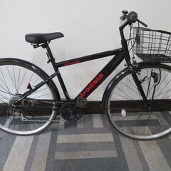 自転車 クロスバイク　27インチ　シマノ6段変速　ストラディスタ...