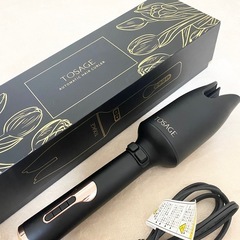 TOSAGE 自動カールヘアアイロン ブラックの画像