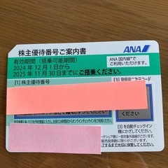 AＮA株主優待割引券
