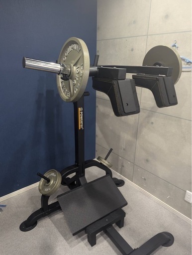 パワーテック社レバレッジ　スクワット&カーフ