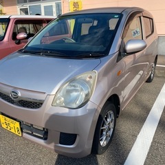 ダイハツ　ミラ　L285S ライトローズマイカM 4WD 左後ドア下部に傷など有り　の画像