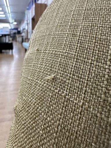 ドリーム川西店御来店限定】2Pソファ ブルー／クリーニング済み