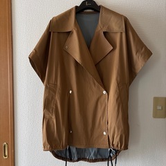 クリーコンフォルト テーラードジレ M ダブルジャケット キャメ...