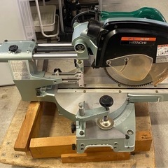 & 電動工具　卓上スライド丸のこ　HITACHI 日立　305m...