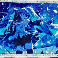 ダイヤモンドアート完成品   40×70①