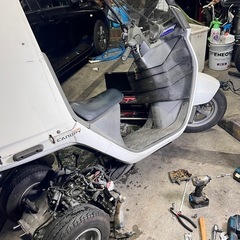 4ストジャイロキャノピー　部品取り車　丸ごとの画像