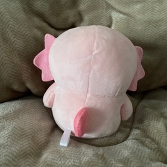からめる ウーパールーパーのぬいぐるみの画像