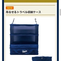 ゴールド会員専用グッズ　収納ケース　中日ドラゴンズ　吊るせるトラ...