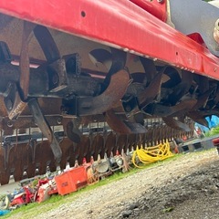 コバシ　パディーハロー PS208 作業幅 2000mm 代かき 代掻き 水田 土引き ハロー　ドライブハロー　キャスター付き ジョイント付き　ヒッチ付き　ロータリー トラクター パーツ　農機具　宮崎の画像