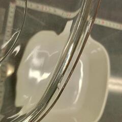 0527-294 ガラス食器 パイロセラム　耐熱容器　欠けありの画像