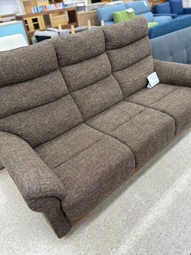 ★ジモティ割あり★  二人掛けソファー グリーン 動作確認／クリーニング済み TC437 ☆ジモティ割あり☆ 二人掛けソファー グリーン 動作確認