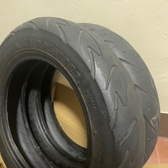 原付の廃タイヤ　ガーデニングや緩衝材などに　