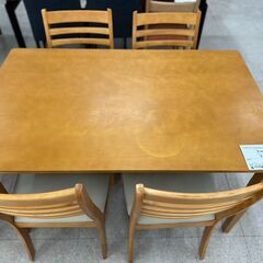 ★ジモティ割あり★TJ11778  ダイニングセット 茶 H70...