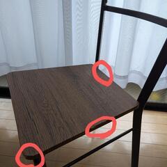 北欧風ダイニングテーブルの画像