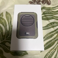 新品　腰掛け扇風機