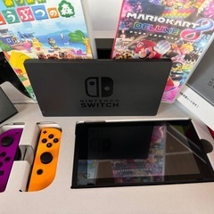 Nintendo Switch +周辺機器＋ソフト2本   