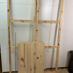 イケア イーヴァル シェルフユニット 89x50x179 cm ...