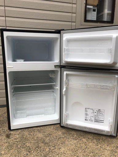 都内近郊送料無料 maxzen 冷蔵庫 87L 2021年製 MAXZEN 期間限定ポイント5倍！ 冷蔵庫 87L 一人暮らし 収納 小型