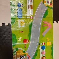 こどもちゃれんじ　いろっち　いろかたちブロック ＋バスの画像