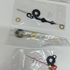 【時計製作キット】送料込・値下げ！使用 新品 ムーブメント 針 シンプル トランプ ゴールド アクリル盤 200mm 支柱付き 制作 DIY 工作 教材  制作 製作 キット 壁掛 東五反田の画像