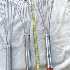業務用 泡だて器 
かき混ぜ器 4点セットの画像