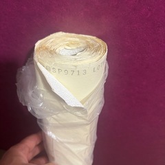 壁紙　アウトレット品　SP9713 旧品番SP2812   5m　織物柄　ホワイトの画像