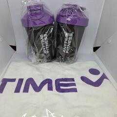 新品未開封　エニタイムフィットネス　プロテインシェイカーとフェイ...