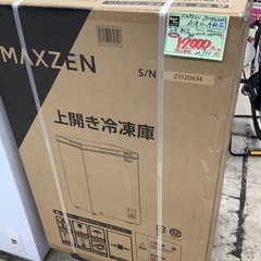 新品 MAXZEN 冷凍ストッカー 98L JF100ML01W...