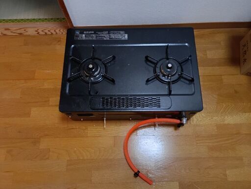 【グリル未使用】プロパン　LPがす　ガステーブル