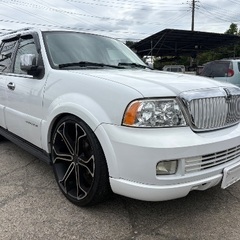 【積載車引き取り限定】リンカーン ナビゲーターh18年式1ナンバー貨物登録 車検無し 部品取りや直せる方の画像