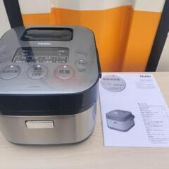 ■特価■2020年製■ハイアール 3合炊飯器【ステンレスブラック...