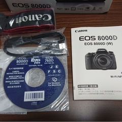 Canon EOS 8000D カメラの画像