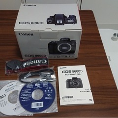 Canon EOS 8000D カメラの画像